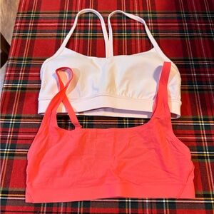 Lululemon Sports Bras 2 Set Pinks Never Worn Women’s Bras Lulu Workout Tops